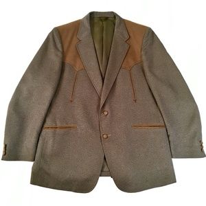 Vintage Blazer Prestige West Western suit jacket